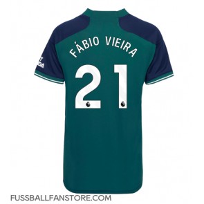 Arsenal Fabio Vieira #21 Replik 3rd trikot Damen 2023-24 Kurzarm